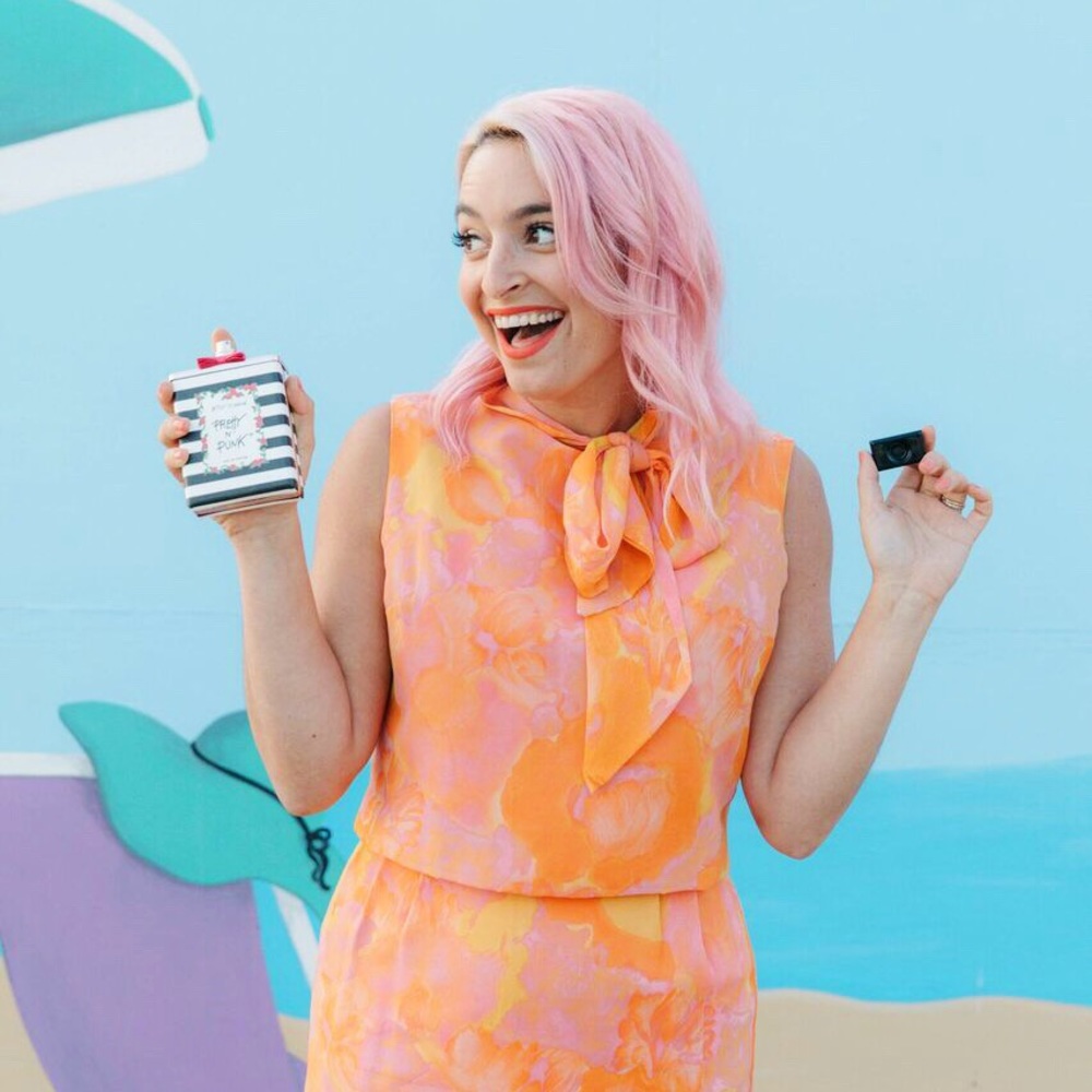 Vintage 60’s cocktail dress sherbet color